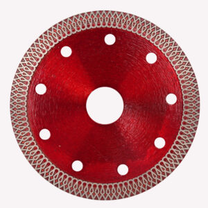 Đĩa cắt kim cương siêu mỏng viền tổ ong màu đỏ – chuyên cắt gạch men, gạch ceramic và đá mỏng, nhiều size